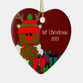 Kerstrendieren en Cadeaus Keramisch Ornament (Rechts)