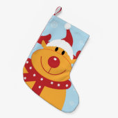 Kerstrendieren kerstmis stoppen kleine kerstsok (Voorkant (Hangend))