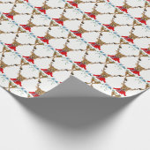 kerstrendieren met licht cadeaupapier (Hoek)