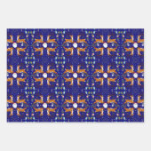 Kerstrendieren naadloos patroon inpakpapier vel (Voorkant 2)