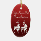 Kerstrendieren verpersoonlijken decoratie (Rechts)