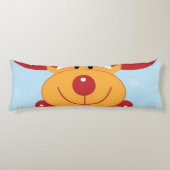 Kerstrendierensantilers voor de sneeuwvlokken van lichaamskussen (Voorkant)