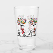 kerstrendierfeest glas (Achterkant)