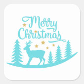 kerstrendierfeestdag sticker (Voorkant)