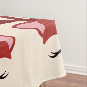 Kerstrendiergezicht Tafelkleed (Voorbeeld)