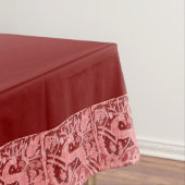 Kerstrendierkant 60" x 104" tafelkleed (Voorbeeld)