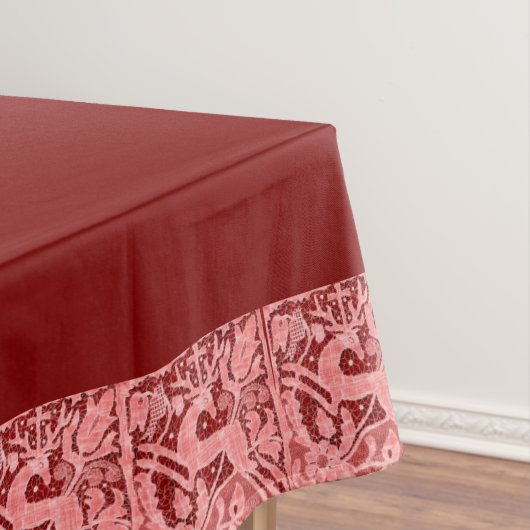 Kerstrendierkant 60" x 104" tafelkleed (Voorbeeld)