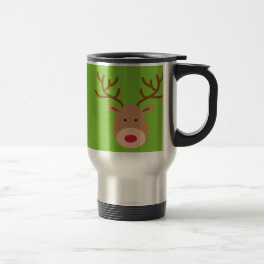 Kerstrendierkoffiedoekje Reisbeker (Rechts)