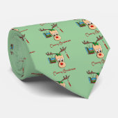 Kerstrendierleraar — Schattige cadeautjes Stropdas (Opgerold)