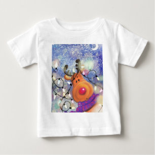 Kerstrendierlijk Baby T-shirt