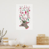  kerstrendierlijk poster (Keuken)