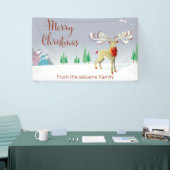 Kerstrendiernaam Spandoek (Beurs)