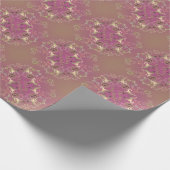 Kerstrendierpapier en snowflakes cadeaupapier (Hoek)