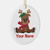 Kerstrendierpassie Keramisch Ornament (Rechts)
