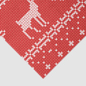 Kerstrendierpatronen Jumper Knit Pattern Tissuepapier (Detail)
