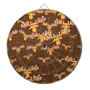 kerstrendierpatroon dartbord