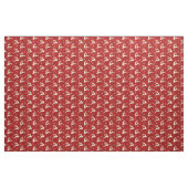 Kerstrendierpatroonrood Stof (Fat Quarter)