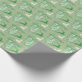 Kerstrendierrendierentuin uit 1940  cadeaupapier (Hoek)