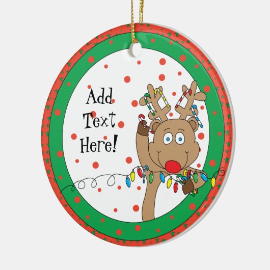 kerstrendierronde Ornament personaliseren (Links)