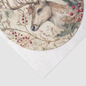 Kerstrendierrondes Tissuepapier (Detail)