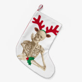 kerstrendierskelet kleine kerstsok (Voorkant (Hangend))
