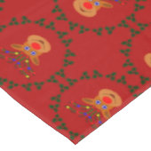 kerstrendiertablet tafelkleed (Gekanteld)