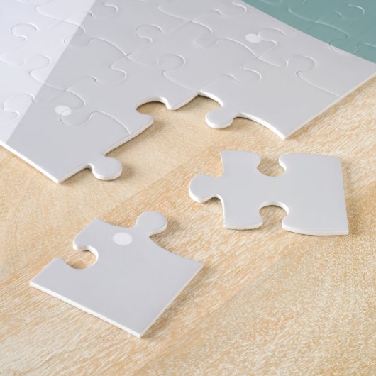 Kerstrendiertje en Snowman Legpuzzel (Zijkant)