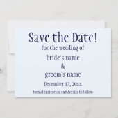 Kerstrendiertje, Mistletoe Kiss, sla de datum op Kaart (Achterkant)