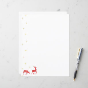 kerstrenrendierpatroon rode kever