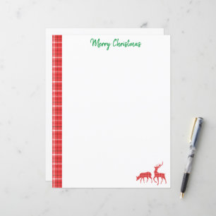 kerstrenrendierpatroon rode kever