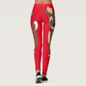 kerstrenrendierster leggings (Achterkant)