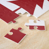 kerstrenrendierster legpuzzel (Zijkant)