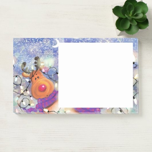kerstrenrendierster post-it® notes (Kantoor)