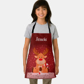 kerstrenrendierster schort (Insitu)