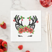 kerstrenrendierster servet (Insitu)