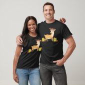 kerstrenrendierster t-shirt (Unisex)