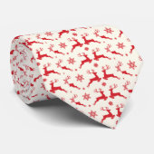 kerstrenrenrendiertje stropdas (Opgerold)