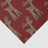 kerstrenrenrendiertje tissuepapier (Detail)