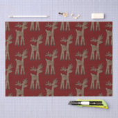 kerstrenrenrendiertje tissuepapier (Craft)