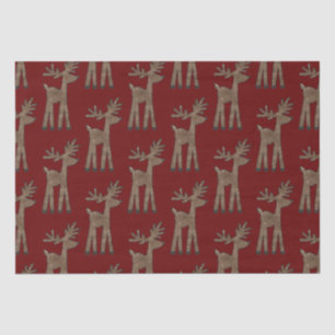 kerstrenrenrendiertje tissuepapier