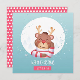 kerstrenrenrenrendierkerstKaart