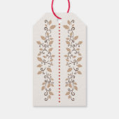  kerstrenrenrenrenrennen Gift Label Cadeaulabel (Achterkant)