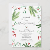 Kerstrepetitie Binnenuitnodiging Kaart (Voorkant)