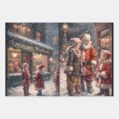 kerstrestanten inpakpapier vel (Voorkant 3)