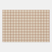 kerstresten van het Boho Pattern-cadeautje Inpakpapier Vel (Voorkant 2)