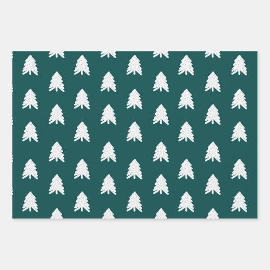 kerstresten van het Boho Pattern-cadeautje Inpakpapier Vel (Voorkant)