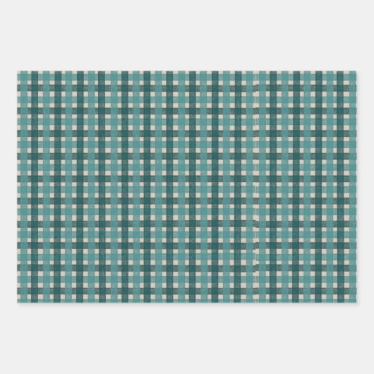 kerstresten van het Boho Pattern-cadeautje Inpakpapier Vel (Voorkant 3)