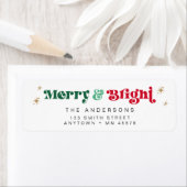 Kerstretour Adres Label Vakantie Retro Boho (Insitu)