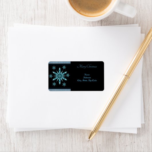 Kerstretourzending/-verzendadres label (Insitu)