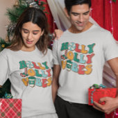 Kerstretro Holly Jolly Vibes T-Shirt